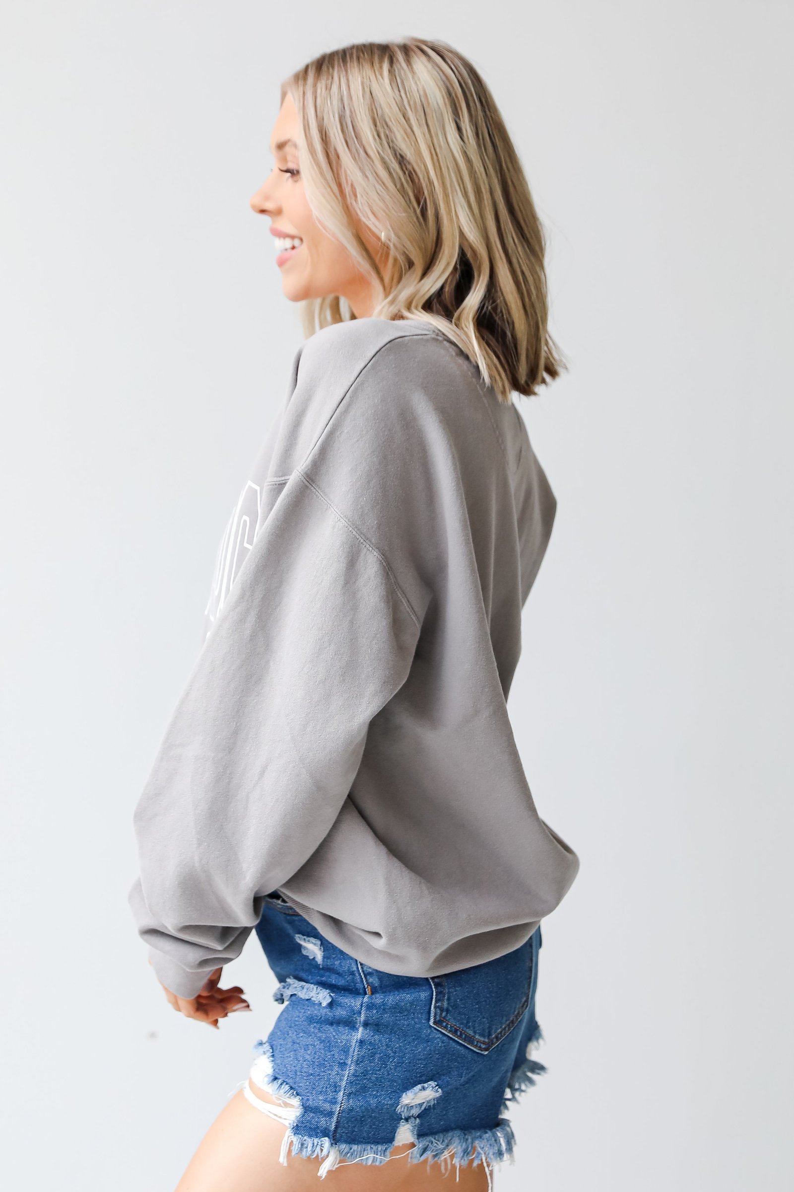 Grey Woodstock Georgia Sweatshirt